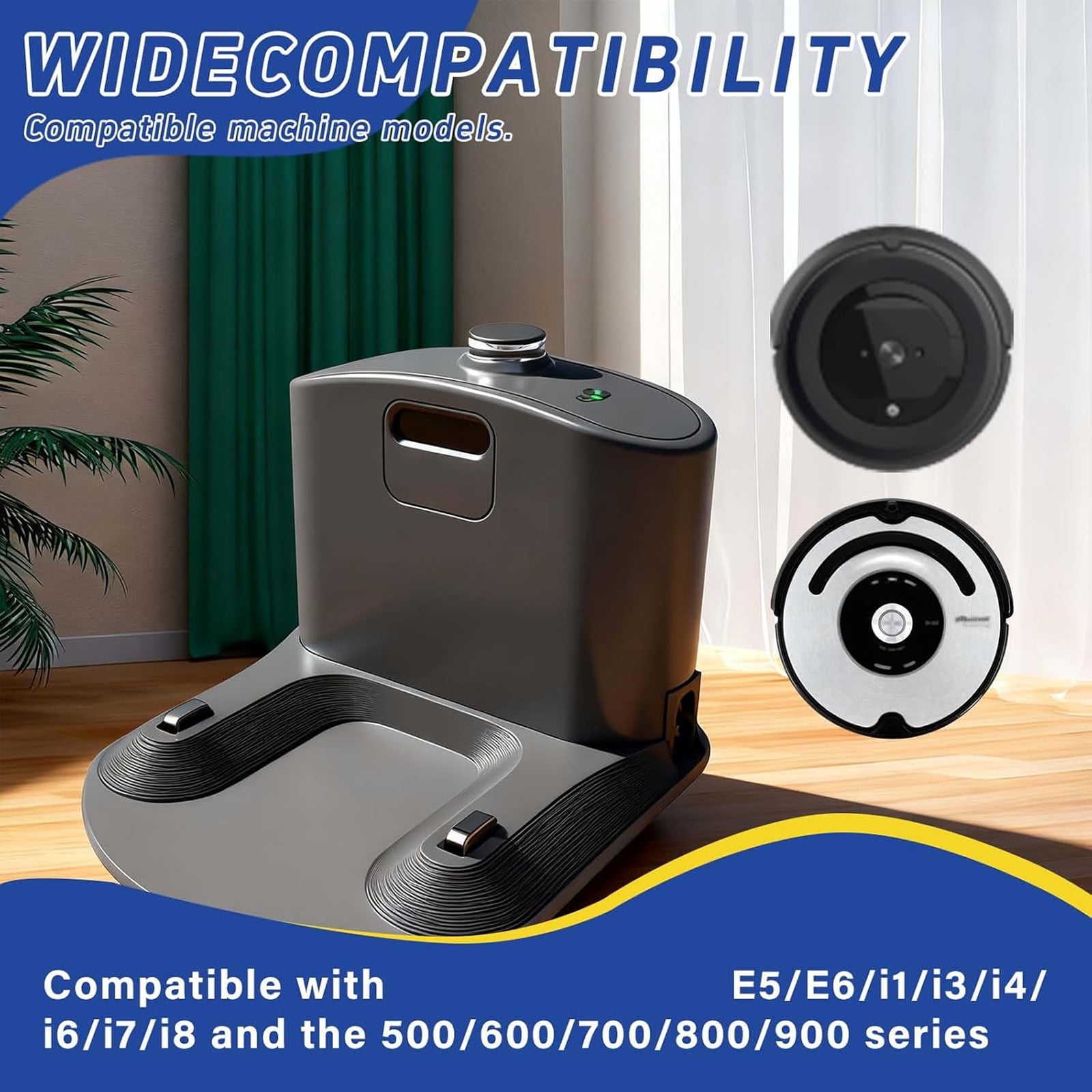 Charging Base with Power Cord for 500 600 700 800 900 Series Robot Vacuums