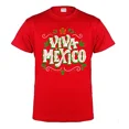 thumbnail image 1 of Playera Camiseta Que Viva Mexico Bandera Verde Blanco Rojo, 1 of 3