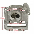thumbnail image 5 of Head for 100cc Big Bore Kit 64mm Valves Scooter Moped GY6 139QMB, 5 of 8