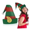 thumbnail image 6 of CIMAXIC Adults Holiday Headwear Santa Hat Multi Non-woven Fabrics 1Pack For Family Gatherings, 6 of 8
