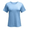 thumbnail image 6 of Easy Wear Post Surgery Shirts for Women Tear Away Side Velcro Closure Short Sleeve Adaptive Clothing 2026 Sky Blue 2XL, 6 of 9