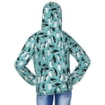 thumbnail image 4 of Cauagu Penguins Print Sun Protection Jacket for Teen,Full-Zipper Long Sleeve Sun Shirts with Pockets UV Hoodie Shirts Outdoor Athletic Jacket-X-Large, 4 of 7
