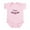 Petal Pink, variant on CafePress - USA Infant Bodysuit - Baby Light Bodysuit, Size Newborn - 24 Months