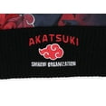 thumbnail image 3 of Naruto Shippuden Beanie Itachi Akatsuki Shinobi Organization Cuffed Pom Cap Hat, 3 of 7