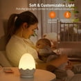 thumbnail image 5 of VAVA Baby Night Light with Charging Pad, Touch Control, Adjustable Brightness and Color Temperature, One hour Timer, Portable Rechargeable Bedside Lamp for Breastfeeding, 5 of 5