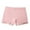 Pink, variant on Little Girl' Underwear Soft Breathable Cotton Bikinis with Lace Trim Kids Solid Comfortable Stretchy Panties Pink,Size 5-6