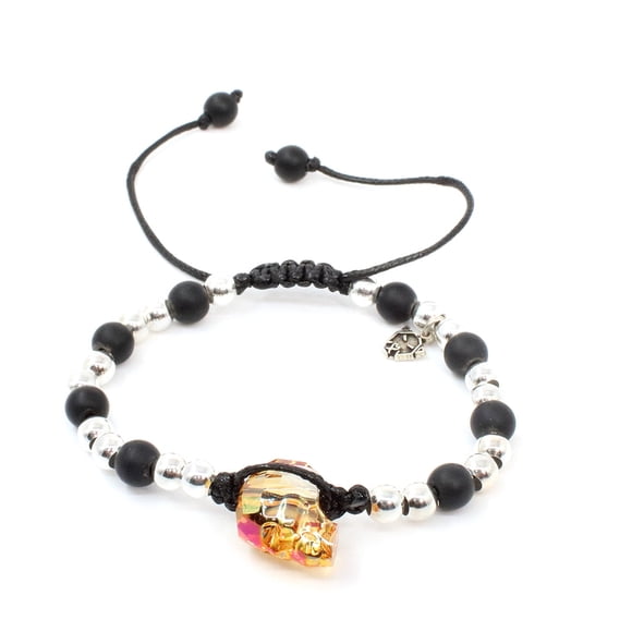 Pulsera Glowa Graz Plata Naranja GLOWA Pulsera