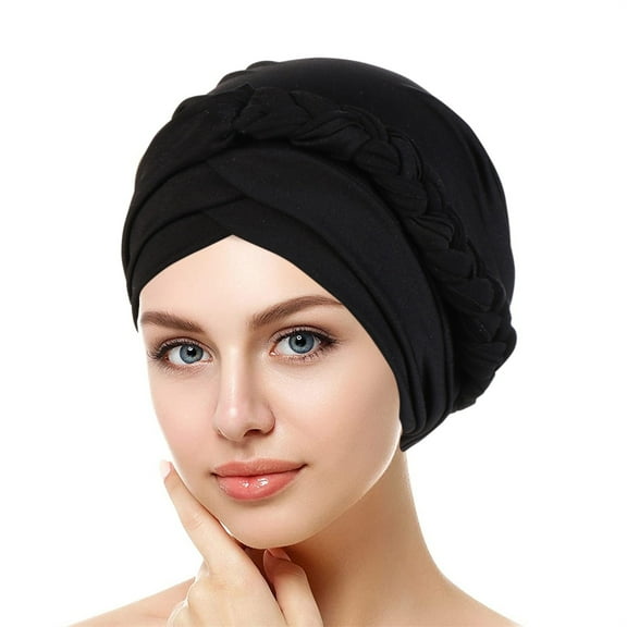 JAHH Male Female Spring Summer Casquette Fashion hood Pull On Cap Head Cover Ethnic Wrap Hair Cap Hat Braid Pre Tied Headwear