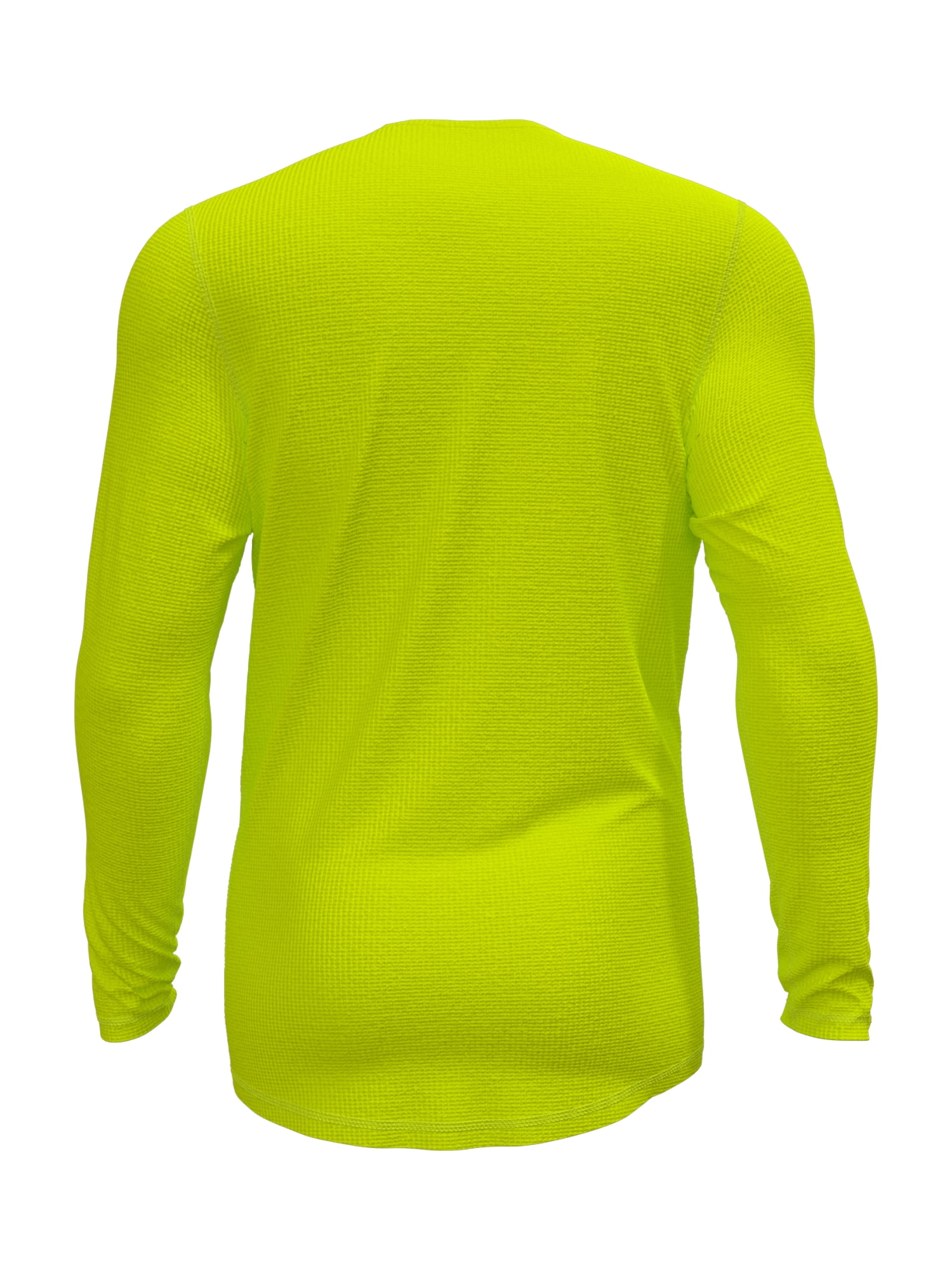 Wrangler Workwear Midweight Performance Thermal Top Moisture-Wicking Thermal Undershirt for Men, XL, Yellow
