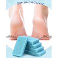 thumbnail image 4 of Almohadillas desechables de piedra pómez para pies Maryton, 40 piezas, azul, 4 of 8