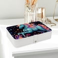 thumbnail image 6 of Unicorn Stylish PU Leather Necklace Holder Jewelry Stand with Removable Compartment and Decorative Box - Portable Organizer, 6 of 6