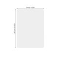 thumbnail image 2 of Erasable Plastic Writing Sheet Whiteboard for Writing 2Pcs Portable White Sheet, 2 of 3
