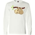 thumbnail image 3 of Inktastic Cute Sloth, Little Sloth, Baby Sloth, Lazy Sloth Long Sleeve T-Shirt, 3 of 5