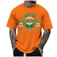thumbnail image 4 of Men's Graphic Tees Basketball Fans Shirt Short Sleeved Crewneck Casual T Shirt Tops, 4 of 4