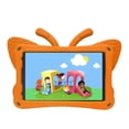 thumbnail image 5 of Kids Case for Onn 8 Inch Tablet Case 2024 Model:100135923, Soft EVA Cute Butterfly Design Kids Friendly Shockproof Stand Anti-Scratch Drop Proof Case for Walmart Onn 8 Inch 2024, Orange, 5 of 6