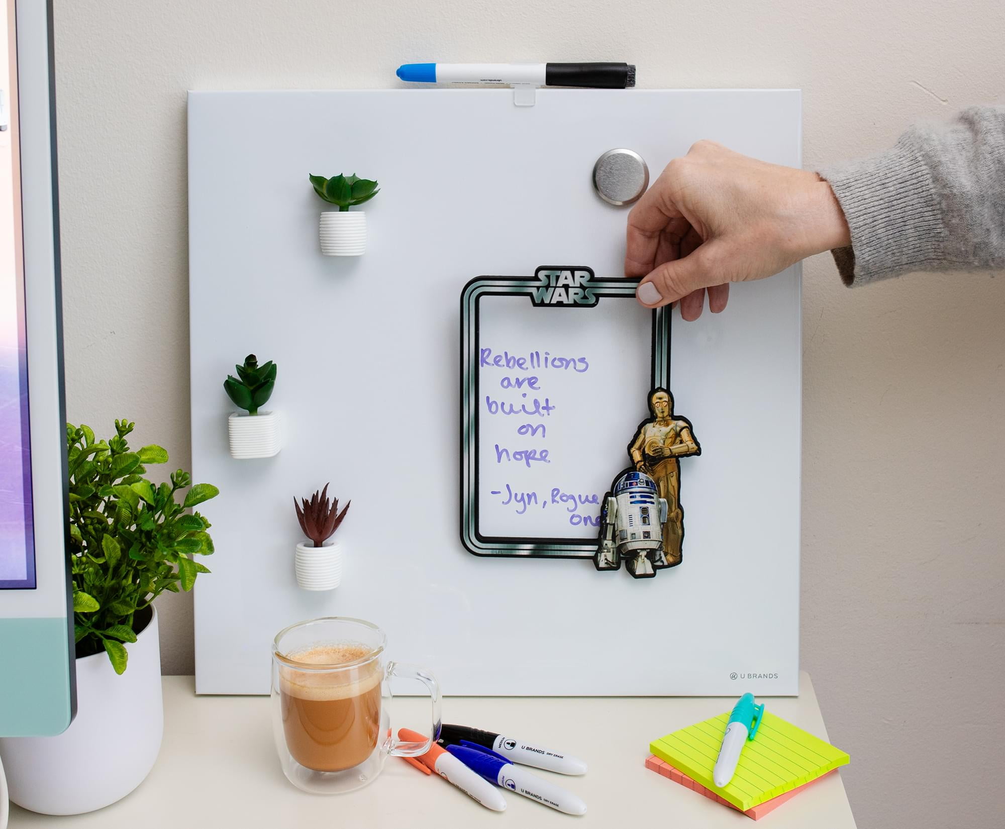 Star Wars Refrigerator Magnet | 2x3 Inch Movie Poster Image Magnet For Lockers & Fridge
