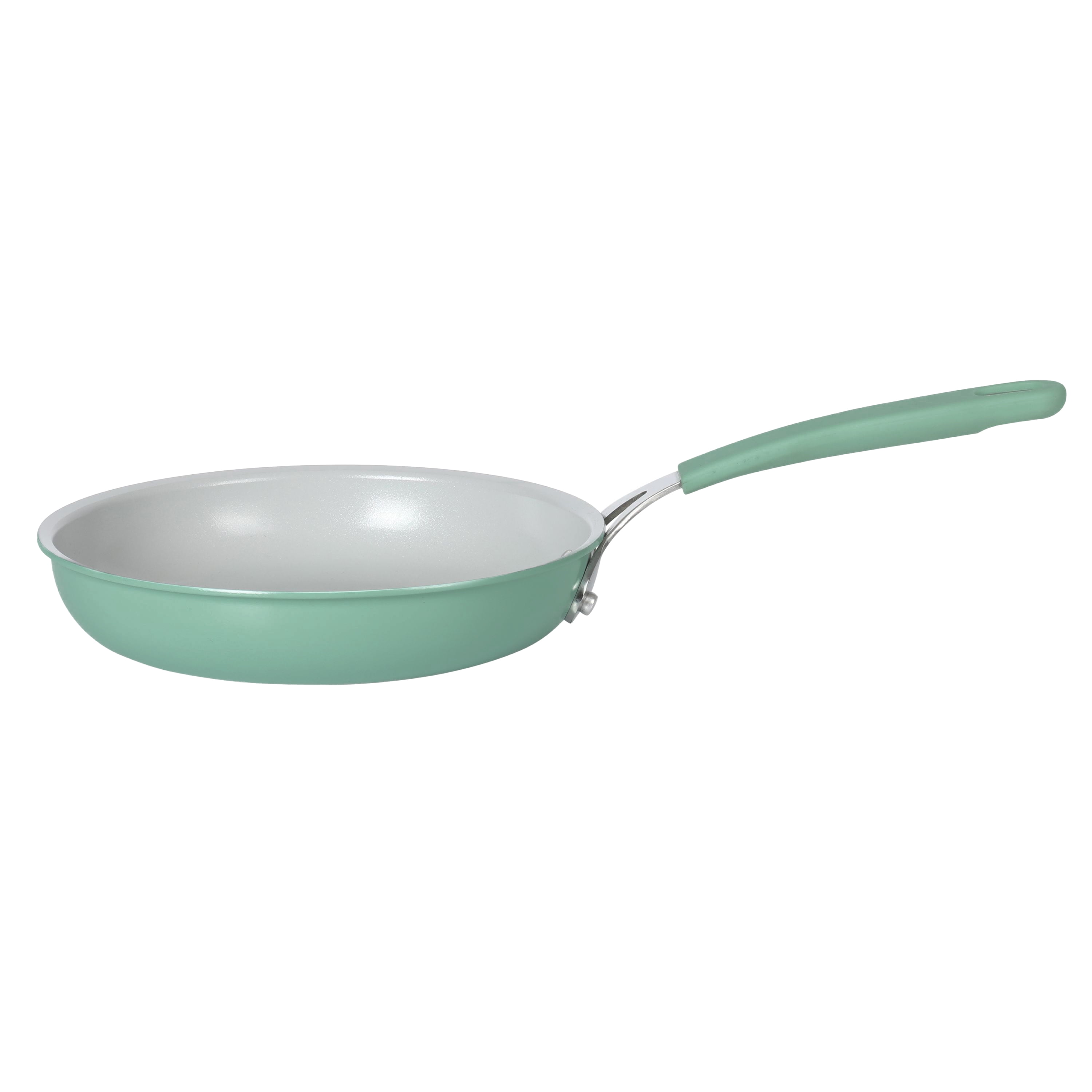 The Pioneer Woman 8-inch Ceramic Nonstick Aluminum Frying Pan Skillet, Green