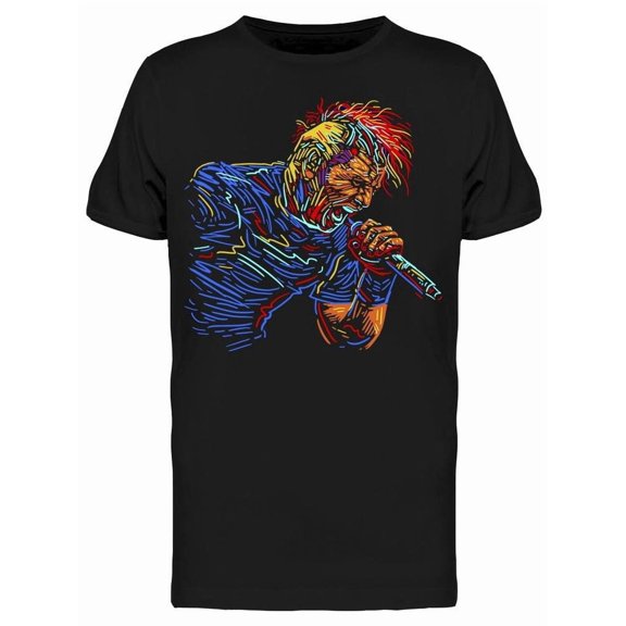 Singer Man Tee Men's -Image by Shutterstock Men's T-shirt