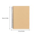 thumbnail image 2 of SEWACC sketch notebook Drawing Pad Light Brown 1Pcs for Painting Lovers Art Practice, 2 of 8
