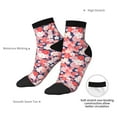 thumbnail image 6 of Pofeuu Japanese Cherry Blossoms Print 30cm Socks, Adult Running Hiking Socks for Youth and Adult, 6 of 7