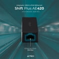 thumbnail image 3 of Adaptador Convertidor ACTECK SHIFT PLUS AE420 USB a Ethernet RJ45 Negro AC-934732, 3 of 6