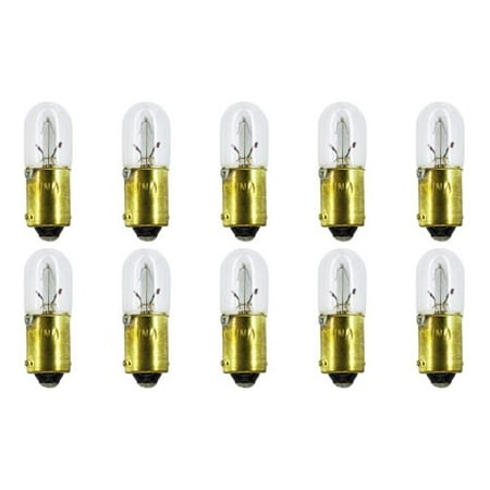 

CEC Industries #1488 Bulbs 14 V 2.1 W BA9s Base T-3.25 shape (Box of 10)