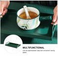thumbnail image 3 of 1pc Simple Iron Dinner Tray Tea Art Tray Fruit Dessert Plate Rectangular Plate, 3 of 6