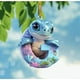 thumbnail image 1 of Adornos del alfabeto de tortuga A-Z - Decoración con letras de tortuga marina con cuerda colgante para la guardería, la sala de juegos y el árbol de Navidad, 1 of 2