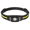 thumbnail image 1 of CNKOO Headlamp Rechargeable Wide Beam Head Lamp LED with Motion Sensor for Adults Camping Waterproof Head Light, 1 of 9