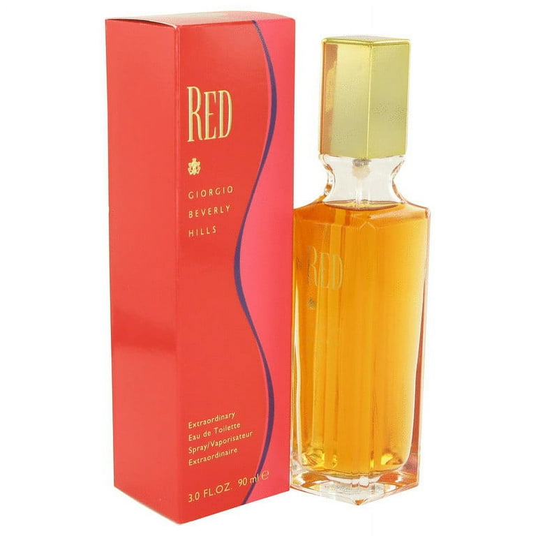 Red Eau De Toilette Spray By Giorgio Beverly Hills - 3 oz Red Eau De Toilette Spray By Giorgio Beverly Hills - 3 oz