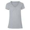thumbnail image 2 of Hanes Girls 4-16 Shirred V-Neck T-Shirt, 2 of 4