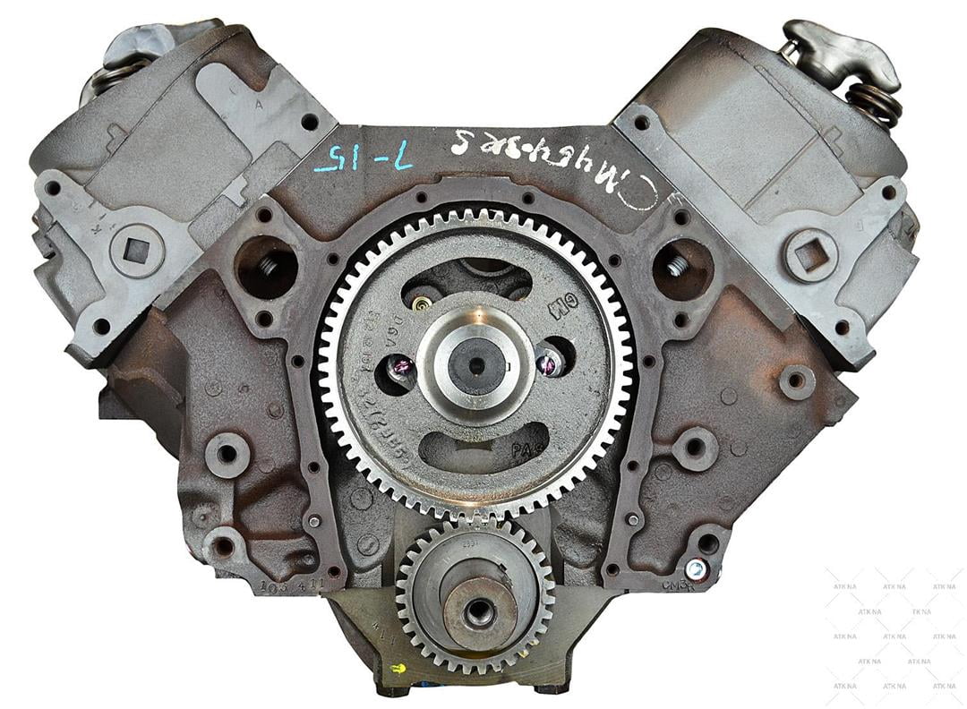 ATK Reman Eng. Marine Engine Block - Long DM32 1973 To 1990 Chevrolet 7 ...