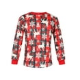 thumbnail image 3 of DuAnyozu Christmas Family Pajamas Matching Sets Christmas Sleepwear Pjs Outfit for Family Christmas Holiday, 3 of 7