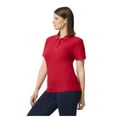 thumbnail image 3 of Gildan Womens Double Piqué Polo Shirt, 3 of 4