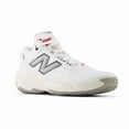 thumbnail image 2 of New Balance Fresh BB V2 White Silver BBFRSHO2 Mens NB Basketball Shoes Sneakers, 2 of 5