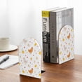 thumbnail image 5 of Picia Funny Chicken Pattern Wood Bookends for Shelves,Non-slip Bookends, Heavy Duty Wooden Bookend Support,1 Pair, 5 of 8