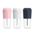 thumbnail image 2 of Exprimidor portátil de 350 ml, licuadora eléctrica de frutas, máquina licuadora recargable por USB, Abanopi Azul, 2 of 7