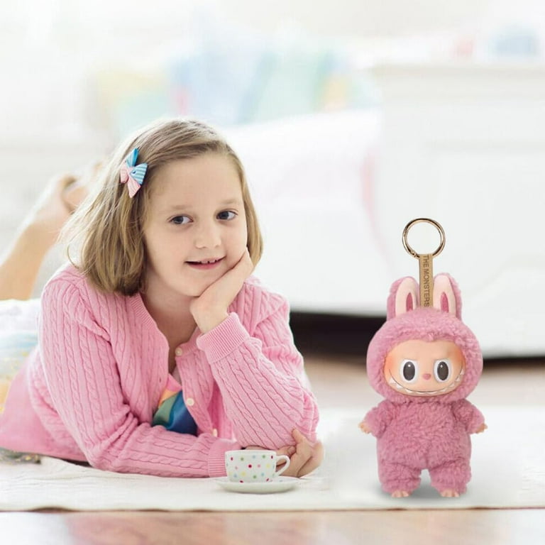 POP MART Labubu Plush Keychain, The Monsters Labubu Plush Figure Doll Keychains, 6.7in Popmart Zimomo Labubu Plushies Toy Keychain for Girls Boys POP MART Labubu Plush Keychain, The Monsters Labubu Plush Figure Doll Keychains, 6.7in Popmart Zimomo Labubu Plushies Toy Keychain for Girls Boys