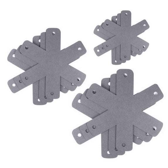 Mightlink 12Pcs Pot Pan Protectors Thickened Extra-Large Anti-scalding Cut Freely Non-Slip Protect Cookware Non-woven Fabric Cookware Protectors Pot Pan Separator Pads for Home