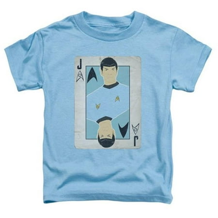 

Trevco Star Trek-Tos Jack - Short Sleeve Toddler Tee - Carolina Blue- Medium 3T
