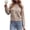 Khaki, variant on qafoshin Embroidery Sweater for Women Crew Neck Long Sleeve Shirts Loose Cropped Pullover Fall Sweater Tops