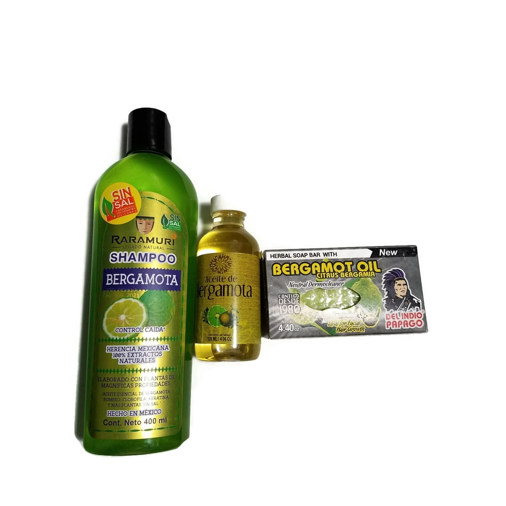 Tratamiento para el Pelo, Raramuri ShampooBergamota Oil
