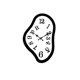 thumbnail image 3 of Reloj de pared derretido, reloj colgante, regalo decorativo, moderno, para baño, silencioso, para aula, inauguración de la casa, familia y amigos. 35 cm x 277 cm, 3 of 8