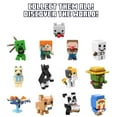 thumbnail image 4 of Minecraft Mini Action Figures Collection with Pixelated Design (Characters May Vary), 4 of 6