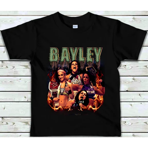 WWE Bayley Wrestling T-Shirt Tee