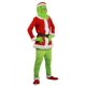 thumbnail image 3 of Disfraz de Papá Noel de monstruo grande verde de Navidad para adultos y niños, ropa de fiesta, máscara divertida, guantes, traje de Año Nuevo, 3 of 4