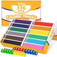 thumbnail image 1 of Lápices de colores Toidgy, 36 paquetes para niños con 36 sacapuntas, 1 of 7