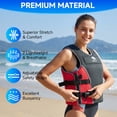 thumbnail image 4 of Life Jacket Swim Vest for Adult Women men,Float Jacket for Adult, Float Suit for Kayaking Fishing Surfing Canoeing Sailing, 4 of 10