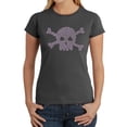 thumbnail image 1 of Women's Word Art T-Shirt - XOXO Skull, 1 of 2