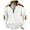 F163-White, variant on FYDUU Mens Polo Shirts Stylish Mens Autumn Winter Folded Long Sleeve Sweatshirt Standing Collar Zip Flya Way Hoodless Sweatshirt Top Versatile Fall Tops